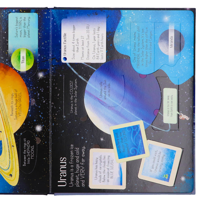 See Inside The Solar System By Rosie Dickins - Ages 6-11 - Hardback 7-9 Usborne Publishing Ltd
