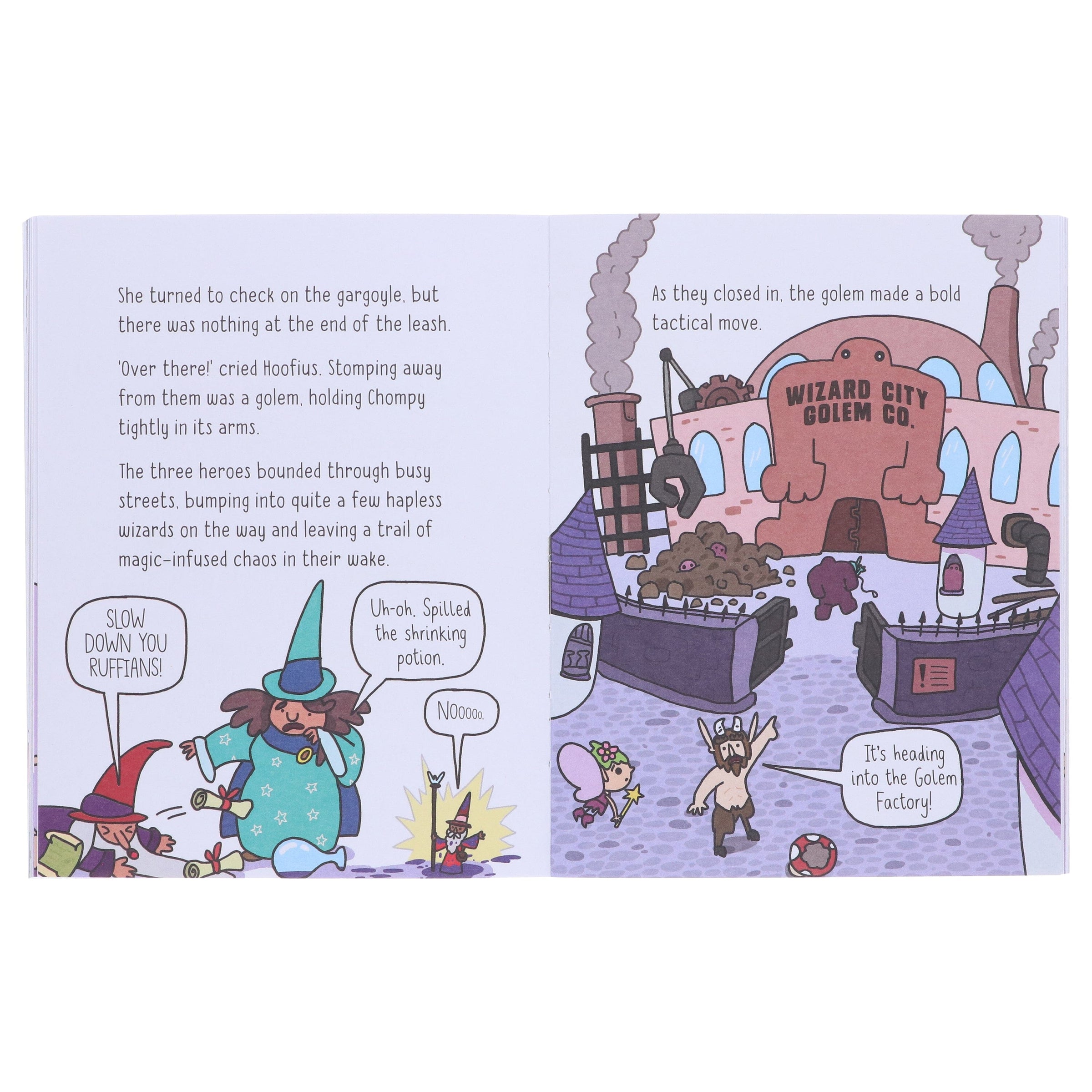 Super Happy Magic Forest Series by Matty Long: Colour illustrated 4 Bo ...