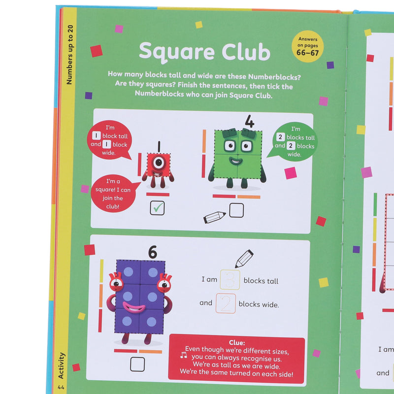 Numberblocks Annual 2027: Packed with Puzzles, Games and Stories! - Ages 3-5 - Hardback 3-5 Sweet Cherry Publishing