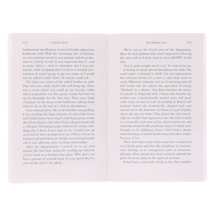 A Nurse's Story: My Life in A&E During the Covid Crisis by Louise Curtis & Sarah Johnson - Non Fiction - Paperback Non-Fiction Pan Macmillan