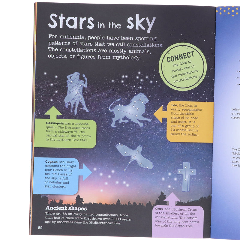 The Fact-Packed Activity Book: Space: With More Than 50 Activities, Puzzles, and More! by DK - Ages 5+ - Paperback 5-7 DK