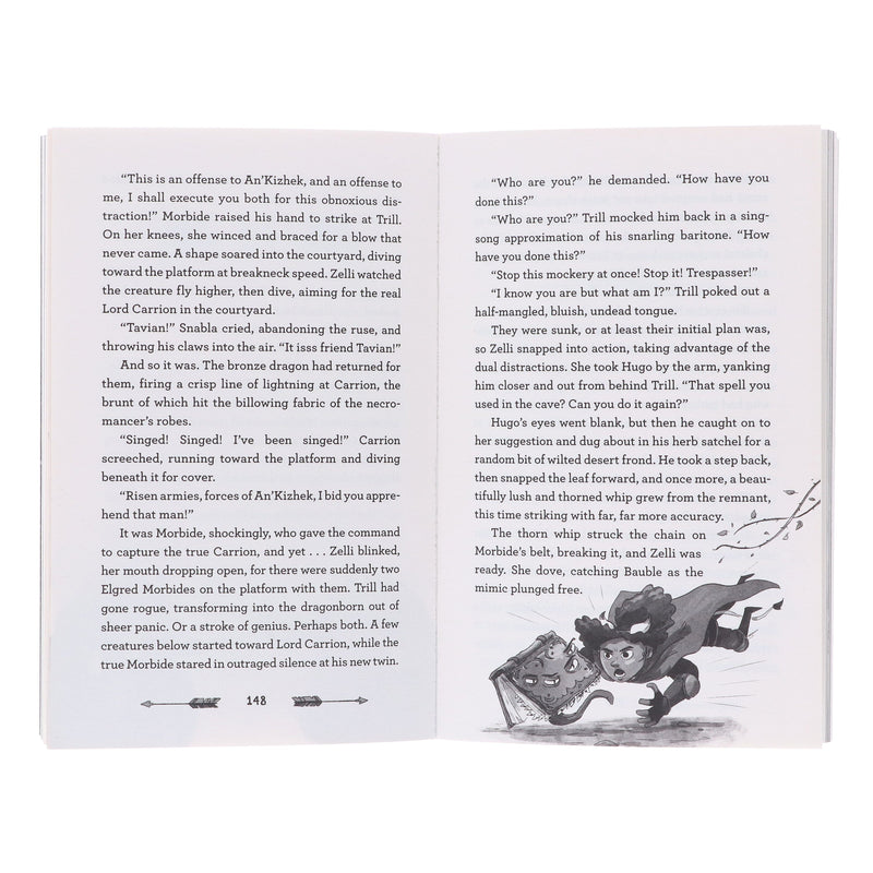 Dungeons & Dragons: Dungeon Academy Series by Madeleine Roux 3 Books Collection Set - Ages 7-11 - Paperback 7-9 HarperCollins Publishers