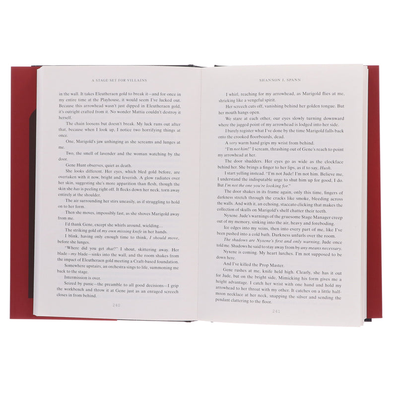 A Stage Set for Villains by Shannon J. Spann - Fiction - Hardback Fiction Penguin Random House