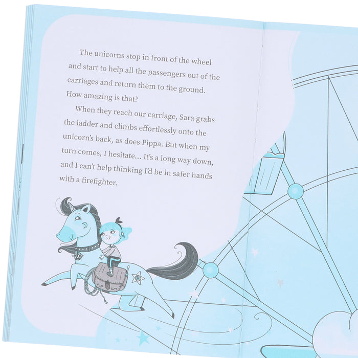 Unicornia Series: A Magical Unicorn School Fiction Story for Kids by Ana Punset Illustrated 4 Books Collection Set - Ages 5-10 - Paperback 5-7 Walker Books