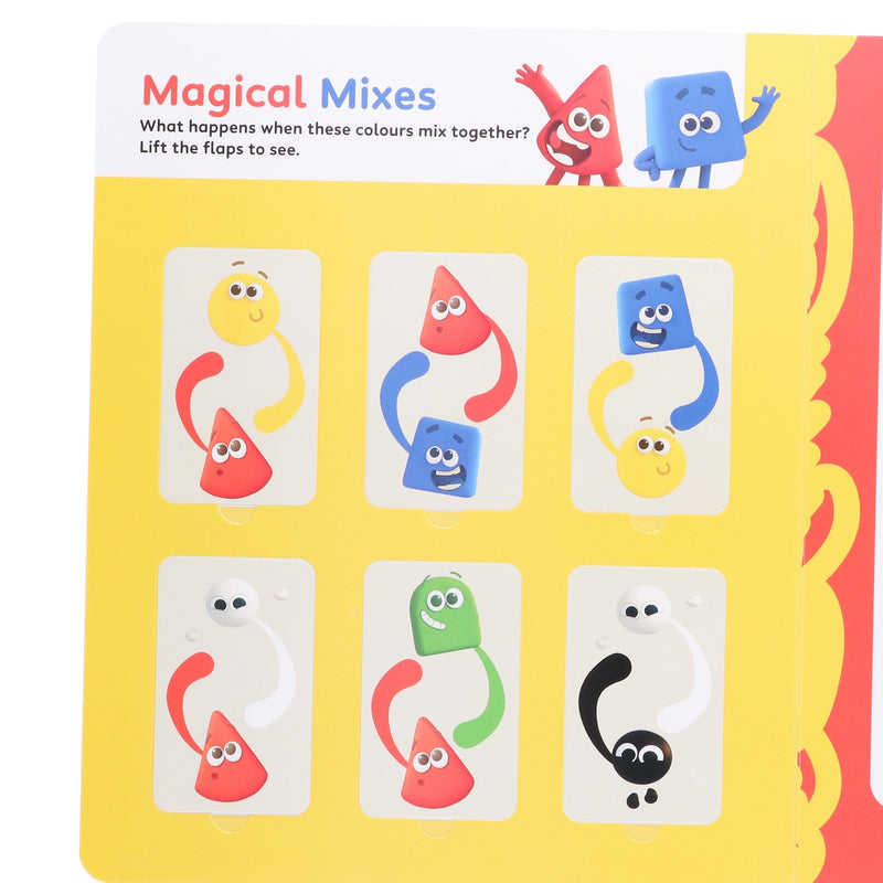 Colourblocks Colour Play: A Lift-the-Flap Book & Colourblocks Flip, Flap, Match! 2 Books Collection Set - Ages 3-6 - Board Book 3-5 Sweet Cherry Publishing