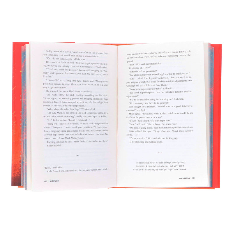The Martian by Andy Weir (The Deluxe Special Edition) - Fiction - Hardback Fiction Penguin Random House