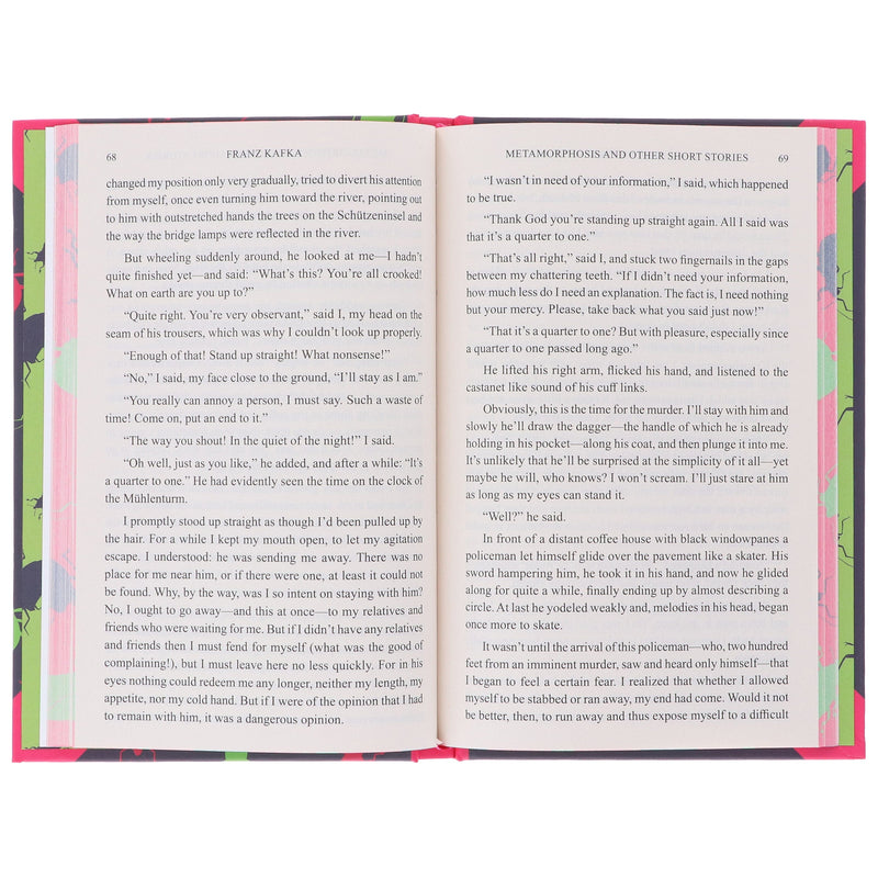 The Metamorphosis and Other Short Stories by Franz Kafka - Fiction - Sprayed Edges Hardback Fiction Wilco Books