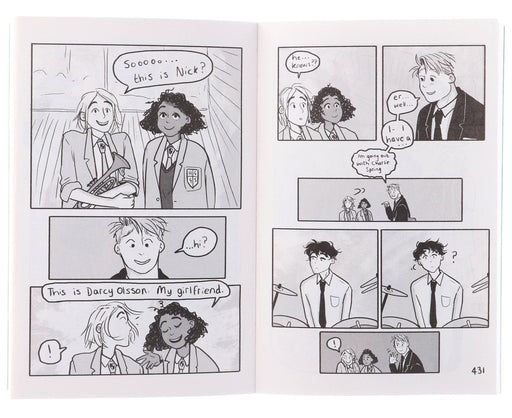 Heartstopper by Alice Oseman: Volumes 1-5 Collection Set - Ages 13+ - Paperback Graphic Novels Hodder Children’s Books