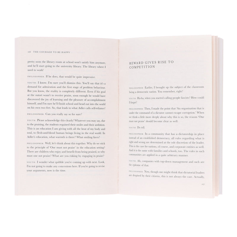 The Courage to be Happy Book By Ichiro Kishimi & Fumitake Koga - Non-Fiction - Paperback Non-Fiction Atlantic Books