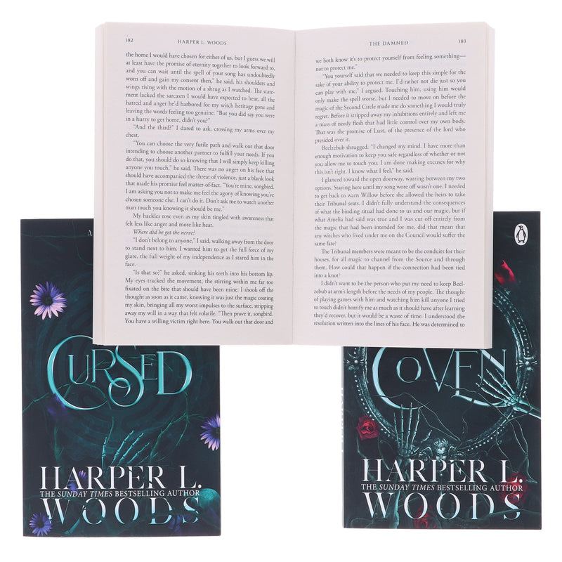 Coven of Bones Series by Harper L. Woods 3 Books Collection Set - Fiction - Paperback Fiction Penguin Random House