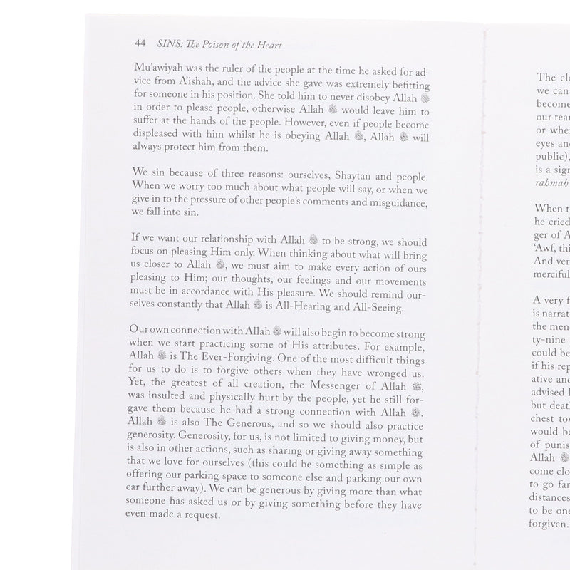 Dr Haifaa Younis 2 Books Collection Set (Sins: Poison of the Heart, Builders of a Nation) - Non Fiction - Paperback/Hardback Non-Fiction Kube Publishing
