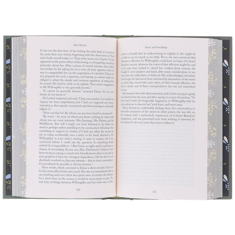 Sense and Sensibility by Jane Austen - Ages 12+ - Special Edition Hardback (Sprayed Edges) Fiction Sweet Cherry Publishing