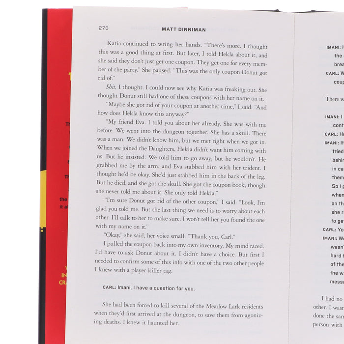 Dungeon Crawler Carl Series by Matt Dinniman 3 Books Collection Set - Fiction - Hardback Fiction Penguin Random House