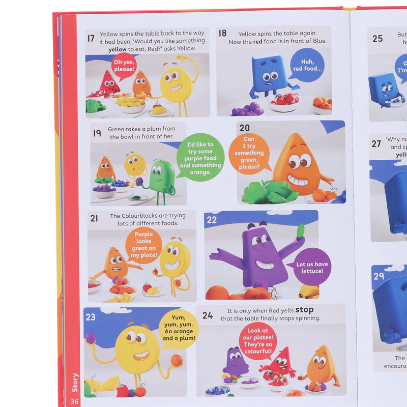 Colourblocks Annual 2027: Packed with Puzzles, Colouring and Stories! - Ages 3-5 - Hardback 3-5 Sweet Cherry Publishing