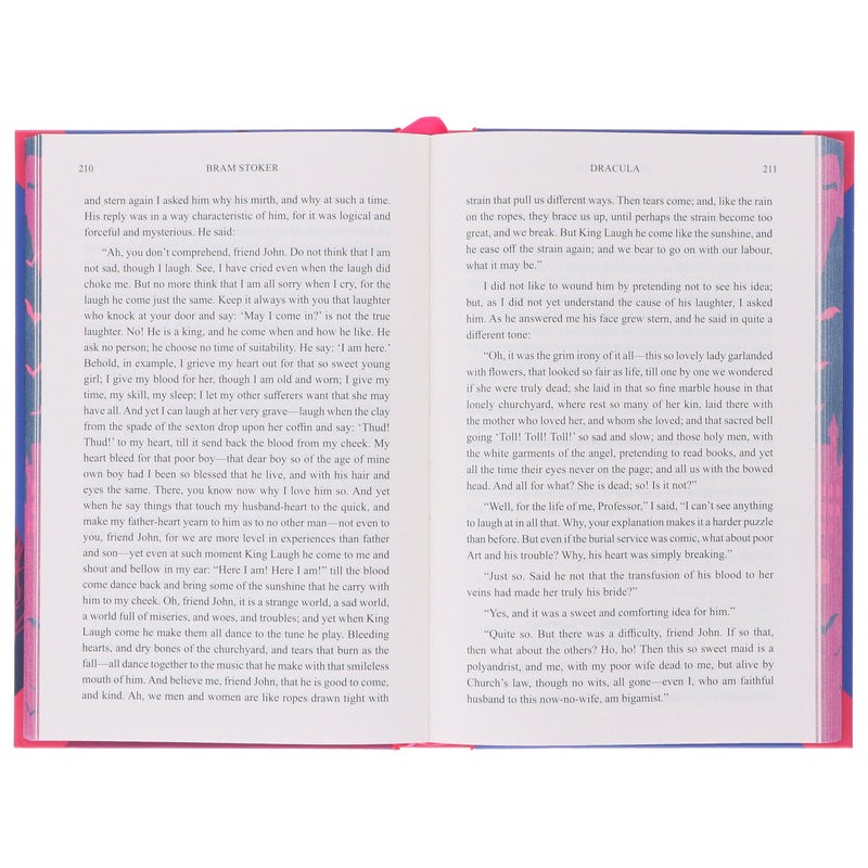 Dracula by Bram Stoker - Fiction - Sprayed Edges Hardback