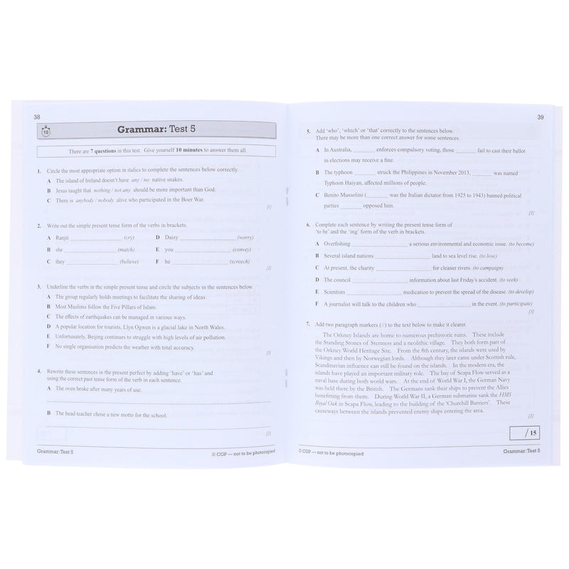 CGP GCSE AQA English Language Bundle: For Exams in 2026 and Beyond (Includes Videos & Answers) 3 Books Set - Paperback Young Adult Coordination Group Publications Ltd (CGP)