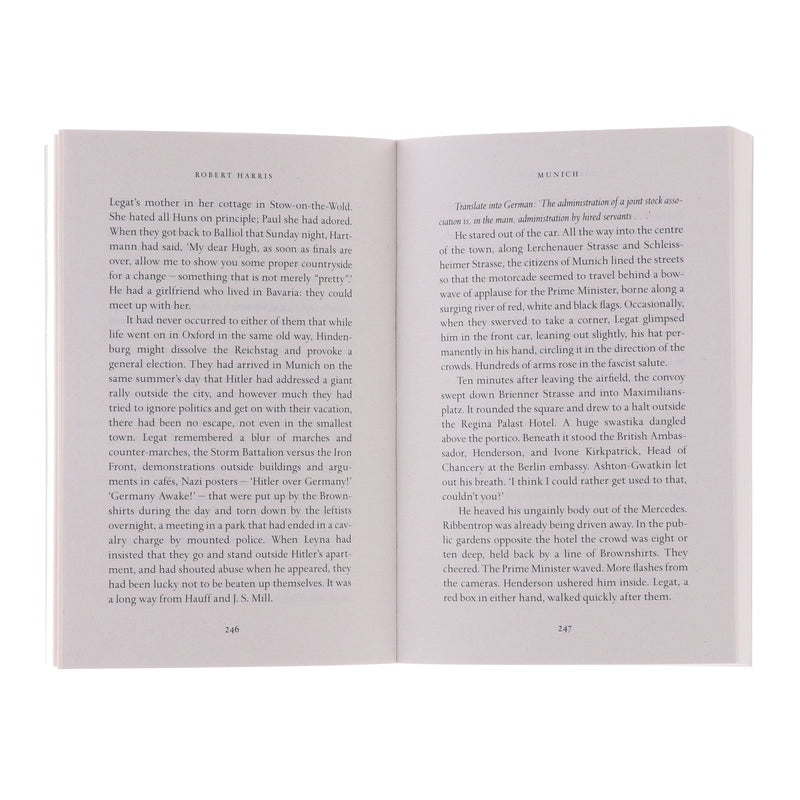 Robert Harris Collection (Munich, The Second Sleep & V2) 3 Books Set - Fiction - Paperback Fiction Penguin Random House