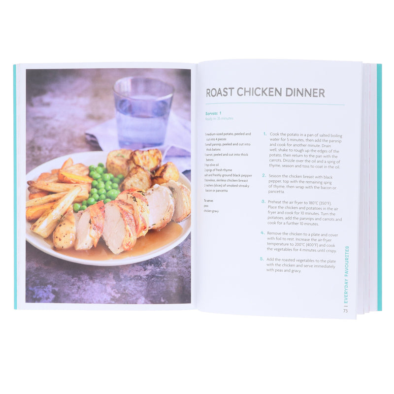 Frying Solo: 65 Quick and Healthy Air Fryer Recipes for One by Denise Smart - Non Fiction - Paperback Non-Fiction Michael O'Mara Books Ltd
