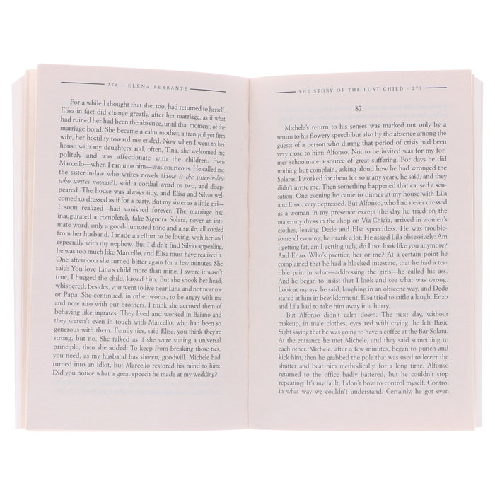 The Neapolitan Quartet by Elena Ferrante 4 Books Collection - Fiction - Paperback Fiction Europa Editions (UK) Ltd