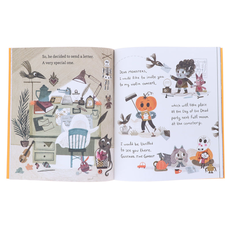 Gustavo, the Shy Ghost by Flavia Z. Drago (The World of Gustavo) - Ages 3+ - Paperback 3-5 Walker Books