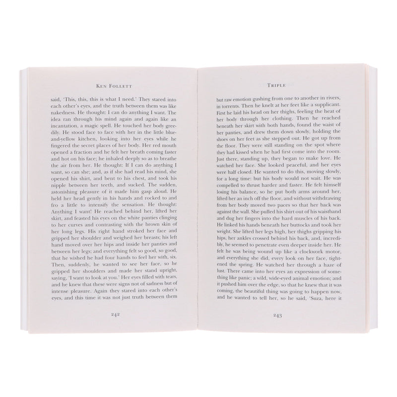 Ken Follett Collection (Eye of the Needle, The Key to Rebecca & Triple) 3 Books Set - Fiction - Paperback Fiction Pan Macmillan