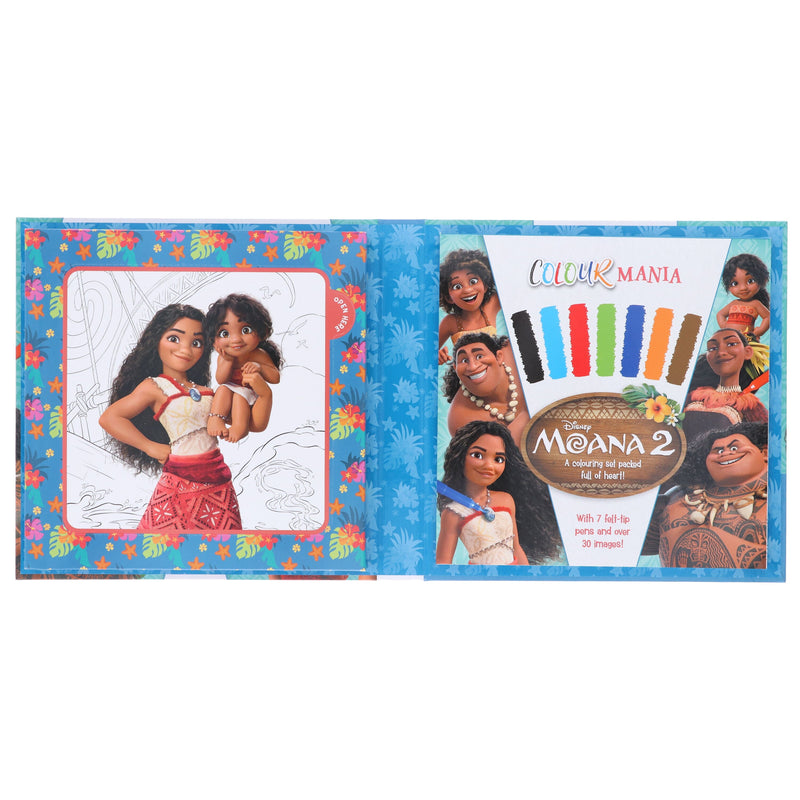 Disney Moana 2: Colourmania: A Colouring Set Packed Full of Heart! - Ages 4-6 - Paperback 3-5 Autumn Publishing