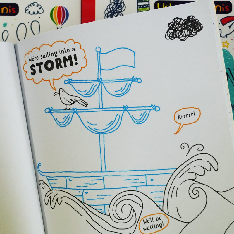 Usborne Minis: Doodling by Sam Smith 3 Books Collection set - Ages 6-9 - Paperback 7-9 Usborne Publishing Ltd