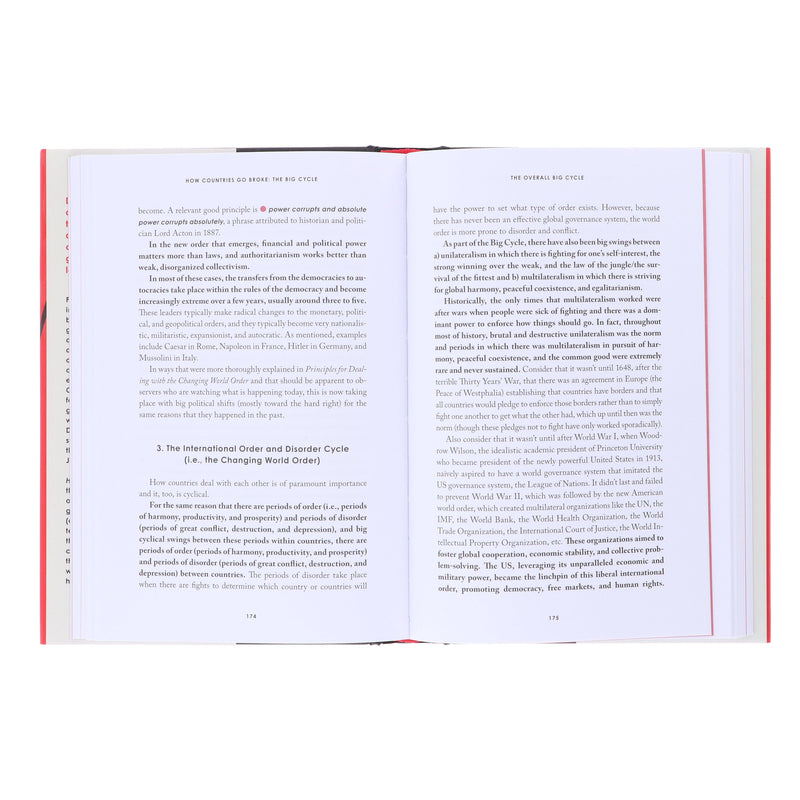 How Countries Go Broke Principles for Navigating the Big Debt Cycle, Where We Are Headed, and What We Should Do by Ray Dalio - Non Fiction - Hardback Non-Fiction Simon & Schuster