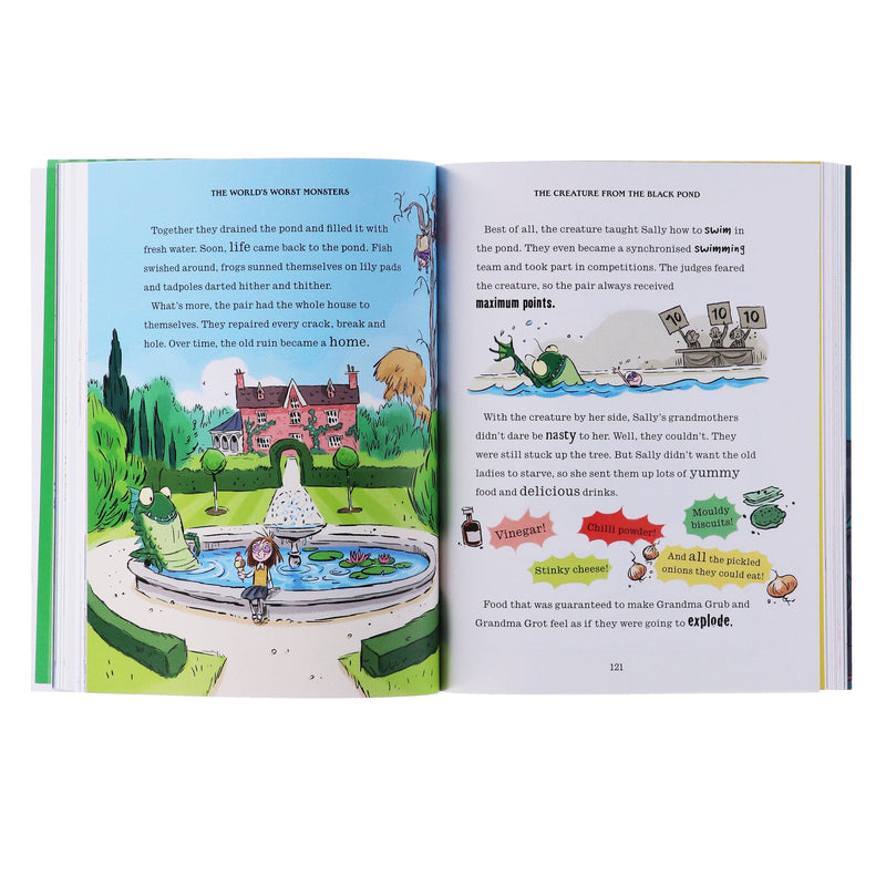 The World’s Worst Monsters (Illustrated) by David Walliams - Ages 7-12 - Paperback 7-9 HarperCollins Publishers