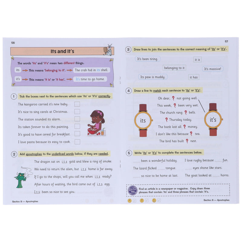 CGP KS2 (Year 4) Targeted Question and Practice Bundle 4 Books Collection Set - Ages 8-9 - Paperback 7-9 Coordination Group Publications Ltd (CGP)