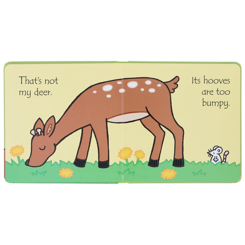 That's not my deer... by Fiona Watt (Usborne Touchy-Feely Books) - Ages 0-2 - Sprayed Edges Board Book 0-5 Usborne Publishing Ltd