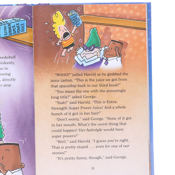 The Captain Underpants Colossal Color Collection Epic Graphic Novels 5 Books Set - Ages 7-10 - Hardback Graphic Novels Scholastic