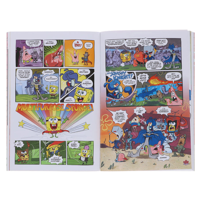 SpongeBob Comics by Stephen Hillenburg 3 Books Collection Set - Ages 8-12 - Paperback Graphic Novels Amulet Books