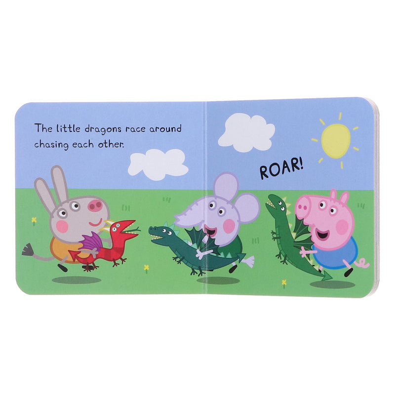 Peppa Pig Magical Creatures Little Library 4 Books Collection Mini Box Set - Ages 2-6 - Board Book 5-7 Penguin