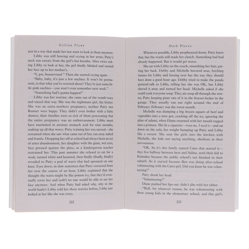 Gillian Flynn: Gone Girl, Sharp Objects & Dark Places 3 Books Collection Set - Fiction - Paperback Fiction W&N