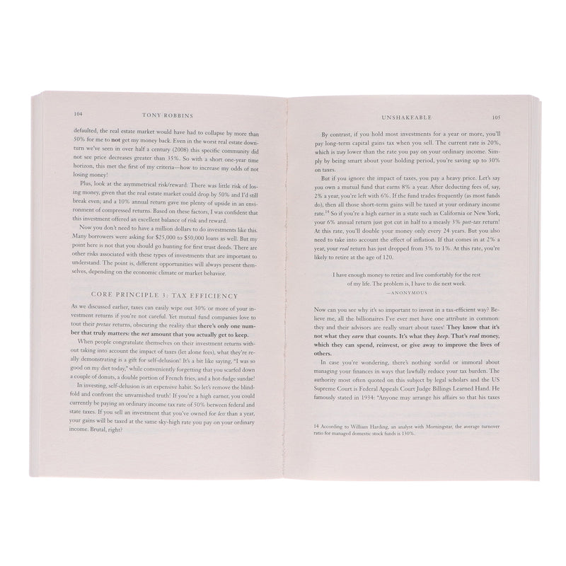 Unshakeable: Your Guide to Financial Freedom by Tony Robbins - Non Fiction - Paperback Non-Fiction Simon & Schuster