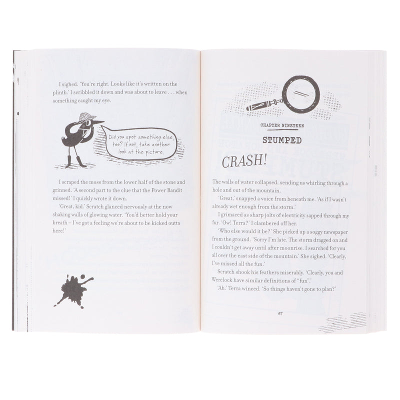 Werelock and Scratch Series by K.R. Thompson Illustrated 2 Books Collection Set - Ages 7+ - Paperback 7-9 Hachette