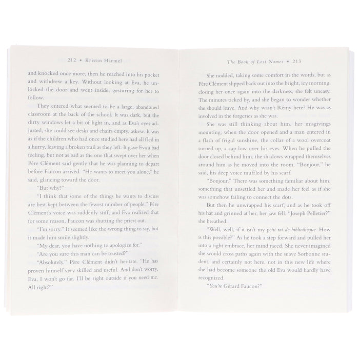 Kristin Harmel Collection (The Room on Rue Amelie & The Book of Lost Names) 2 Books Set - Fiction - Paperback Fiction Hachette