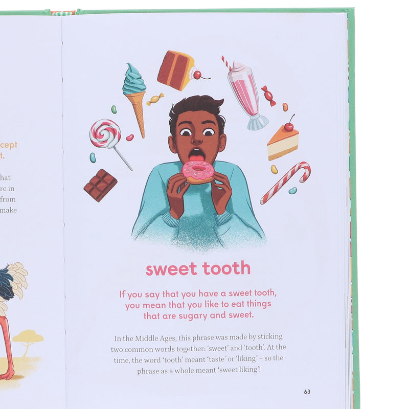 Spill the Beans: 100 Silly Sayings & Peculiar Phrases by Collins Kids - Ages 7-10 - Hardcover 7-9 HarperCollins Publishers