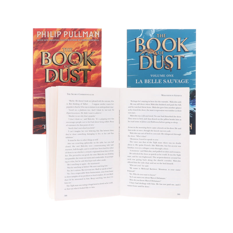The Book of Dust (Vol 1-3) (His Dark Materials) by Philip Pullman Illustrated 3 Books Collection Set - Ages 12-17 - Paperback