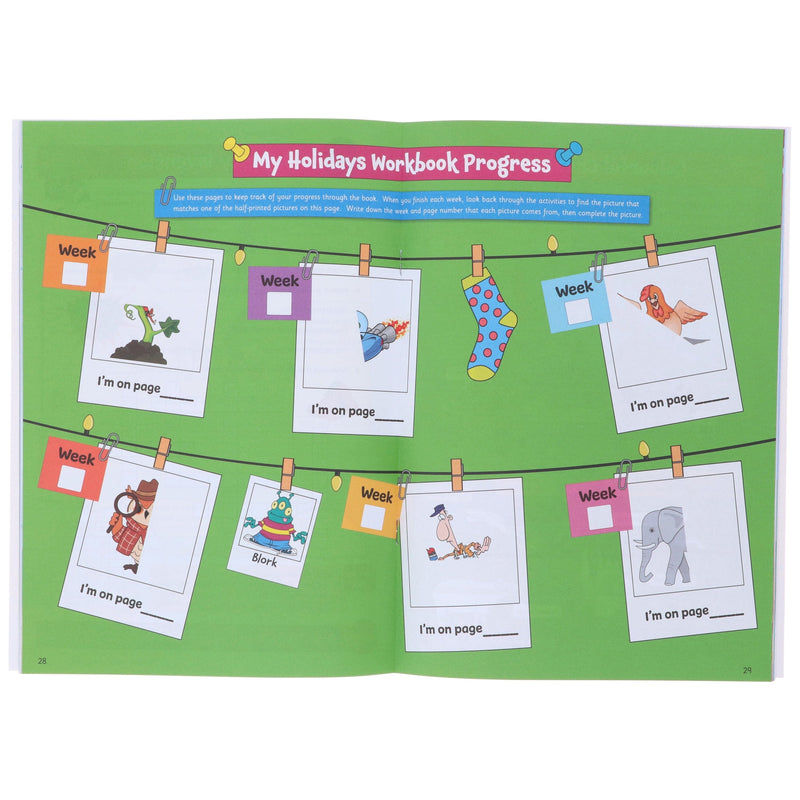 CGP Summer Holidays Activity Workbook (For kids between Year 3 & Year 4) 2 Books Set - Paperback 7-9 Coordination Group Publications Ltd (CGP)