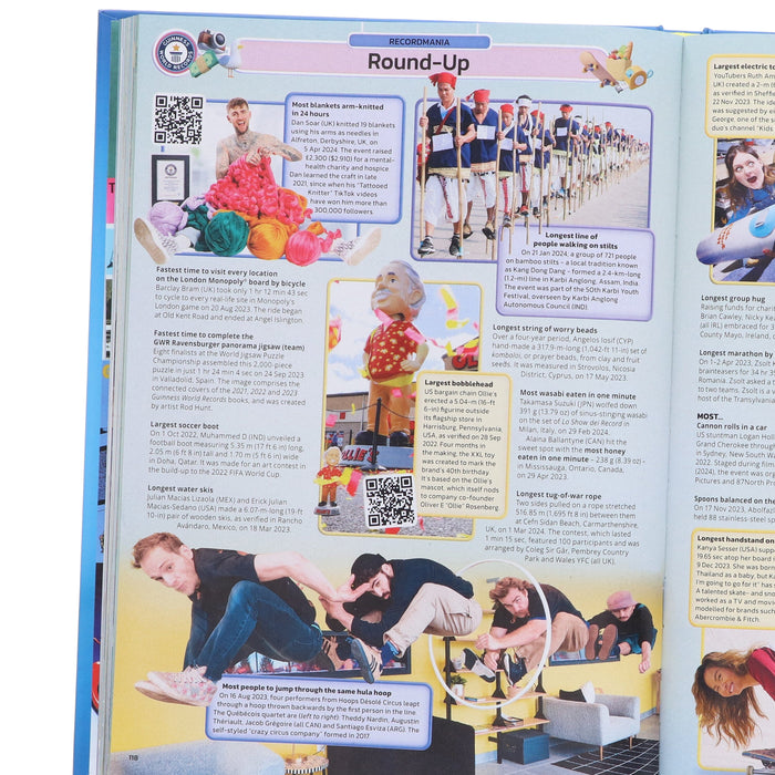 Guinness World Records 2025 (70th Anniversary Edition) - Ages 7+ - Hardcover Non-Fiction Guinness World Records Limited