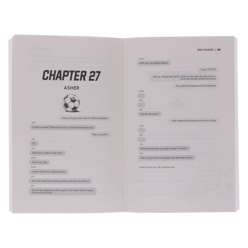 Gods of the Game Series (The Striker & The Defender) by Ana Huang 2 Books Collection Set - Fiction - Paperback Fiction Hachette