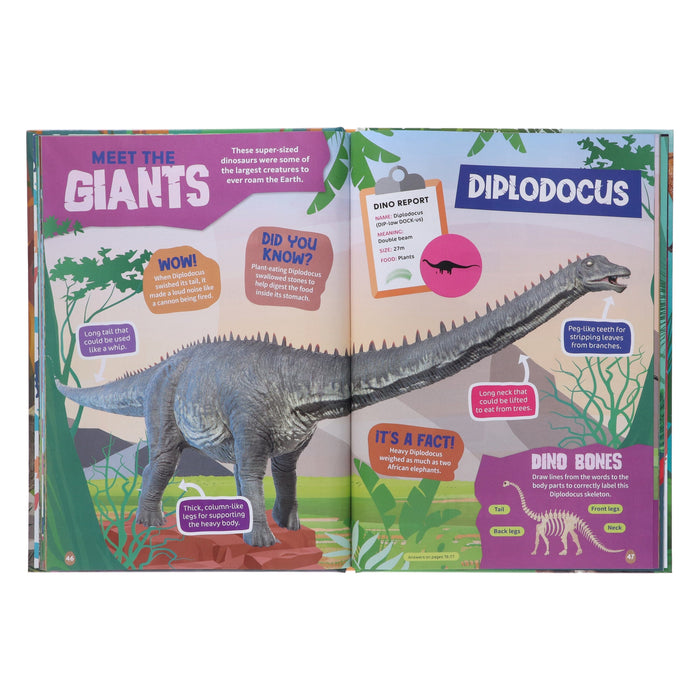 Gigantosaurus & The World of Dinosaurs Official Annual 2024 Collection 2 Books Set- Age 4+ - Hardback 5-7 Little Brother Books Limited
