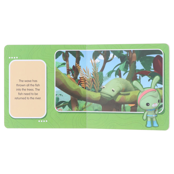 Octonauts Above & Beyond Little Library 4 Books Collection Box Set - Ages 3+ - Board Book 3-5 Orchard Books