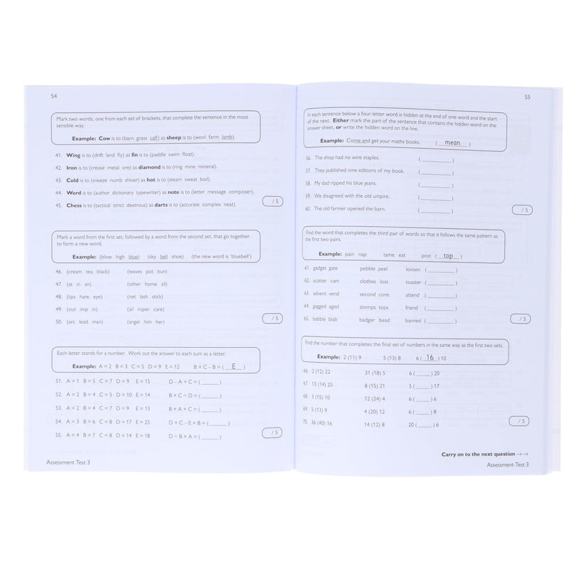 CGP 11+ Practice Book & Assessment Tests Bundle (for GL Assessment) 4 Books Set - Ages 10-11 - Paperback (Includes Free Online Edition) 9-14 Coordination Group Publications Ltd (CGP)