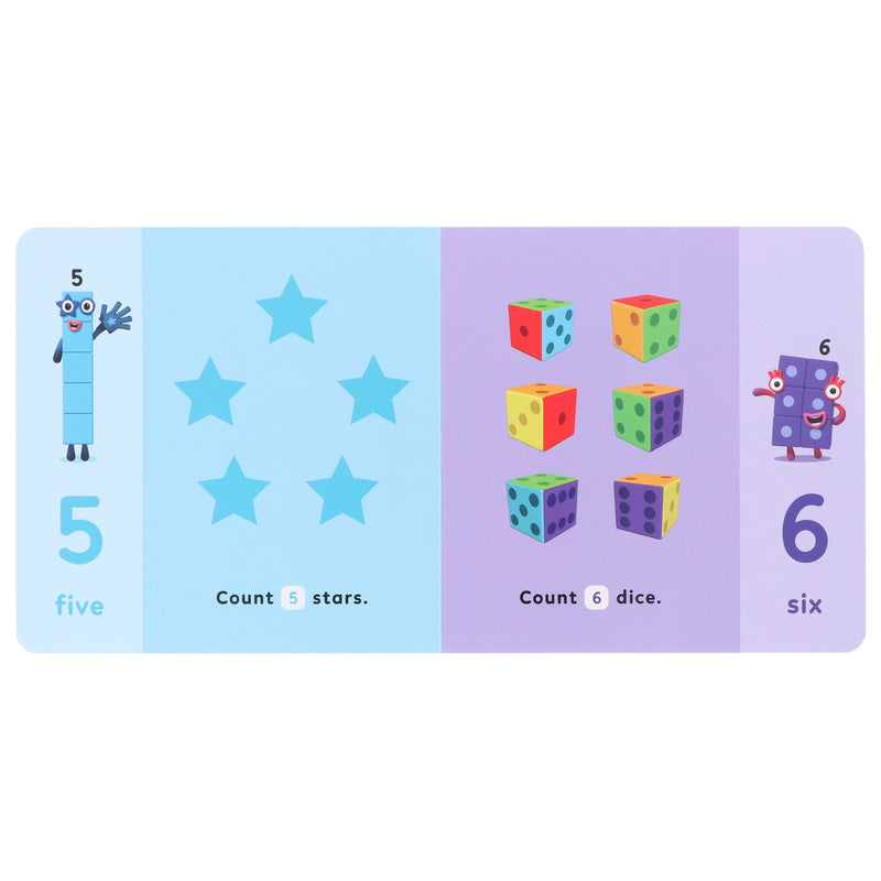 Numberblocks: First Numbers Jigsaw and Book: Learn to count with this Fun Numbers and Giant 36-piece jigsaw! - Ages 3+ - Board Book 3-5 Sweet Cherry Publishing