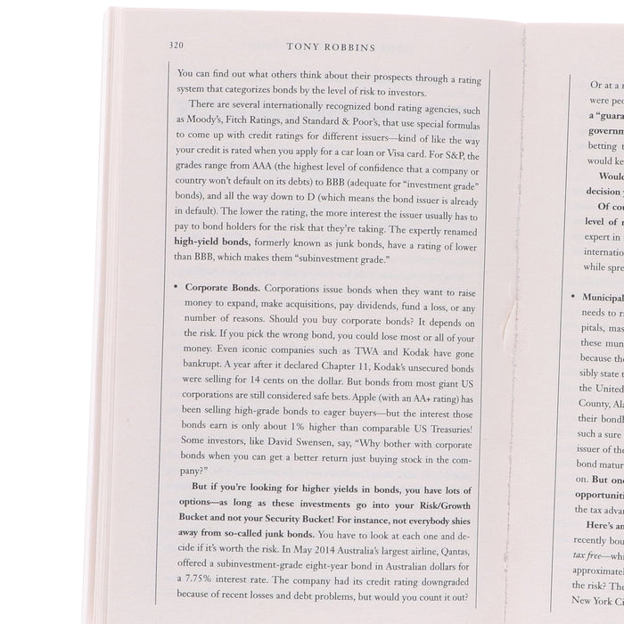 Tony Robbins Collection (Unshakeable: Your Guide to Financial Freedom & Money Master the Game) 2 Books Set - Non Fiction - Paperback Non-Fiction Simon & Schuster