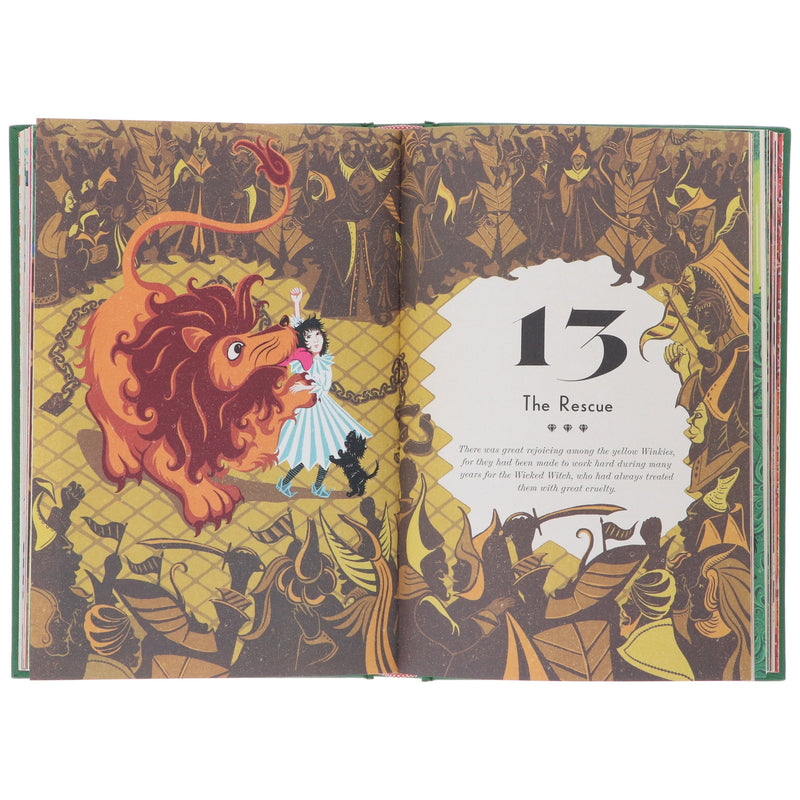 The Wonderful Wizard of Oz Interactive (MinaLima Edition) by L. Frank Baum - Fiction - Hardback (Illustrated with Interactive Elements) Fiction HarperCollins Publishers