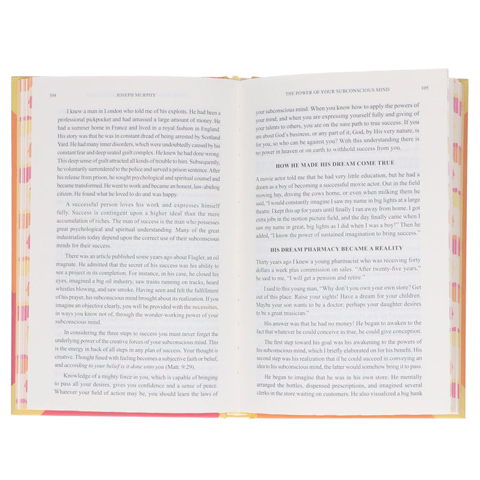 The Power of Your Subconscious Mind by Joseph Murphy With Sprayed Edges - Non Fiction - Hardback Non-Fiction Wilco Books